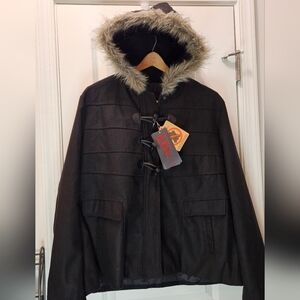 YOKI Outerwear Collection Jacket Coat Vegan Fur NWT Brand NEW WITH TAGS! Size XL